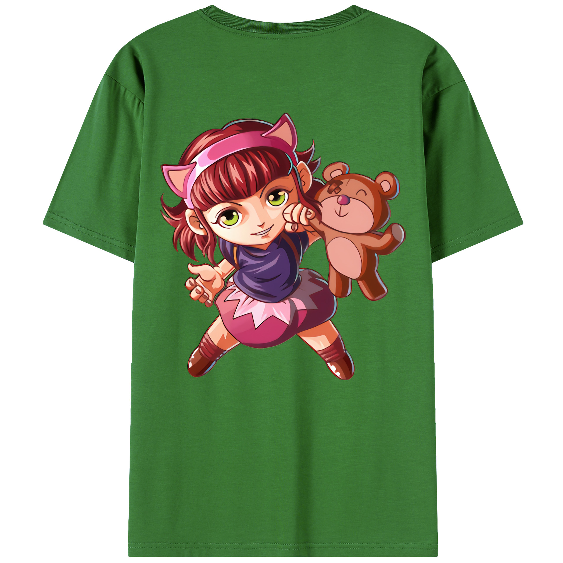 リーグ・オブ・レジェンド League of Legends LOL レディース半袖Tシャツ(バックプリント)